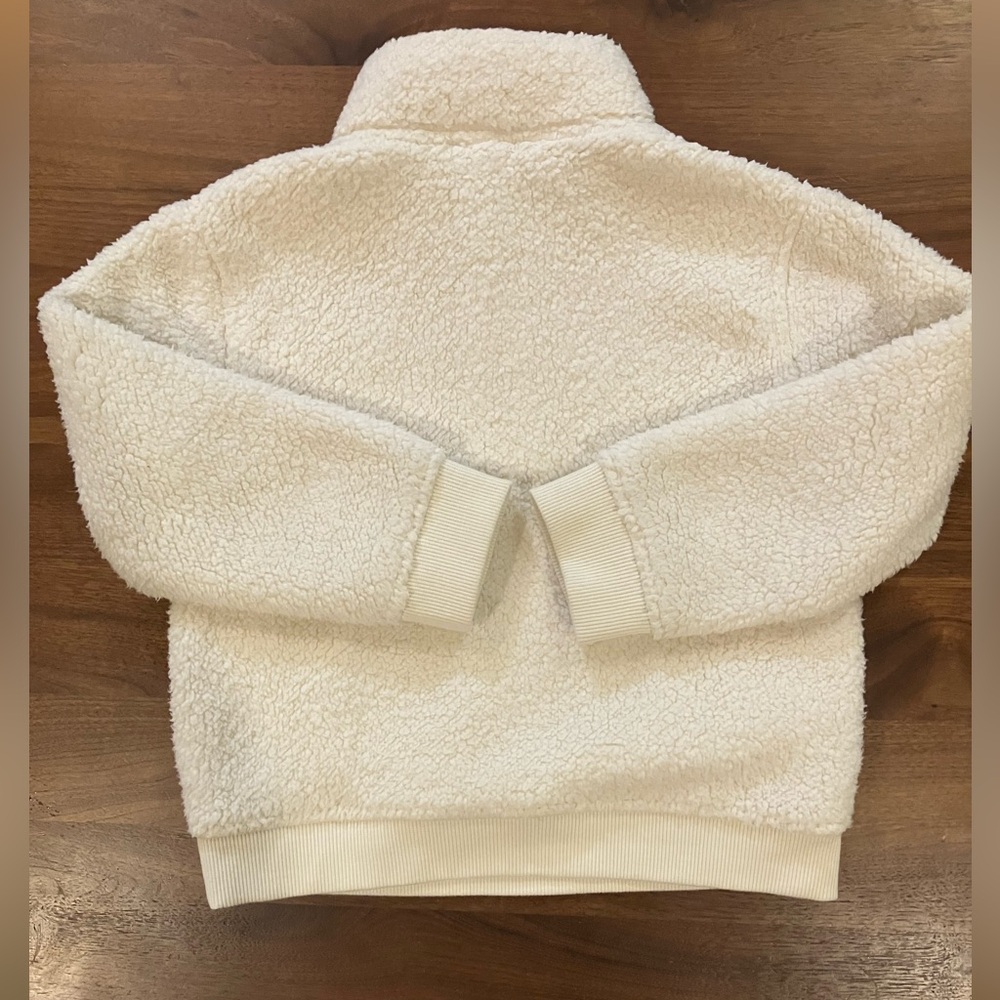 Janie and Jack Preppy Sherpa Half Snap Pullover - Picture 4 of 6